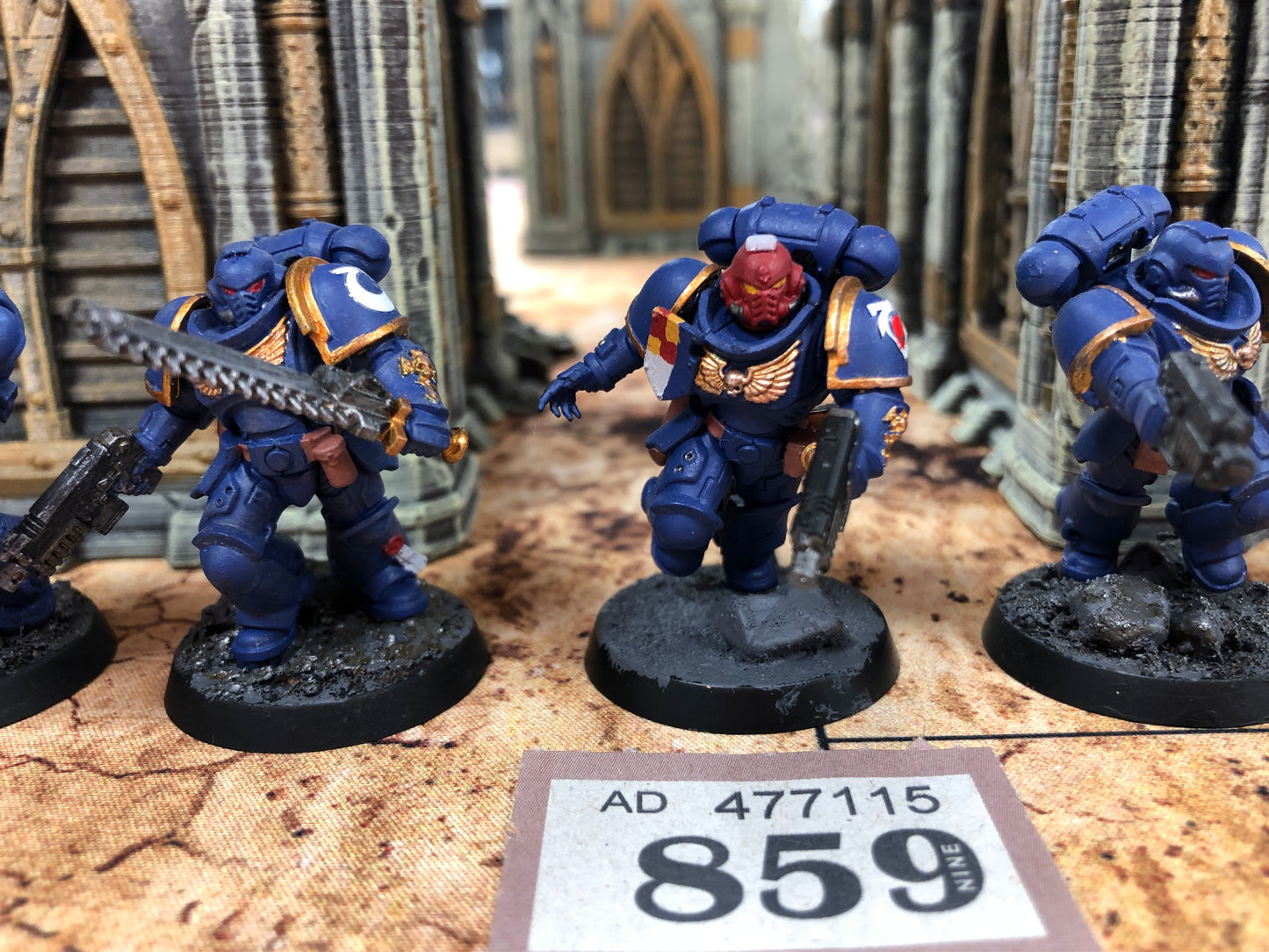 5x Primaris Assault Intercessors #859 Space Marines Warhammer 40k