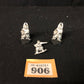 3x Guards of the Fountain Court Metal #906 Good MESBG LOTR Warhammer 40k