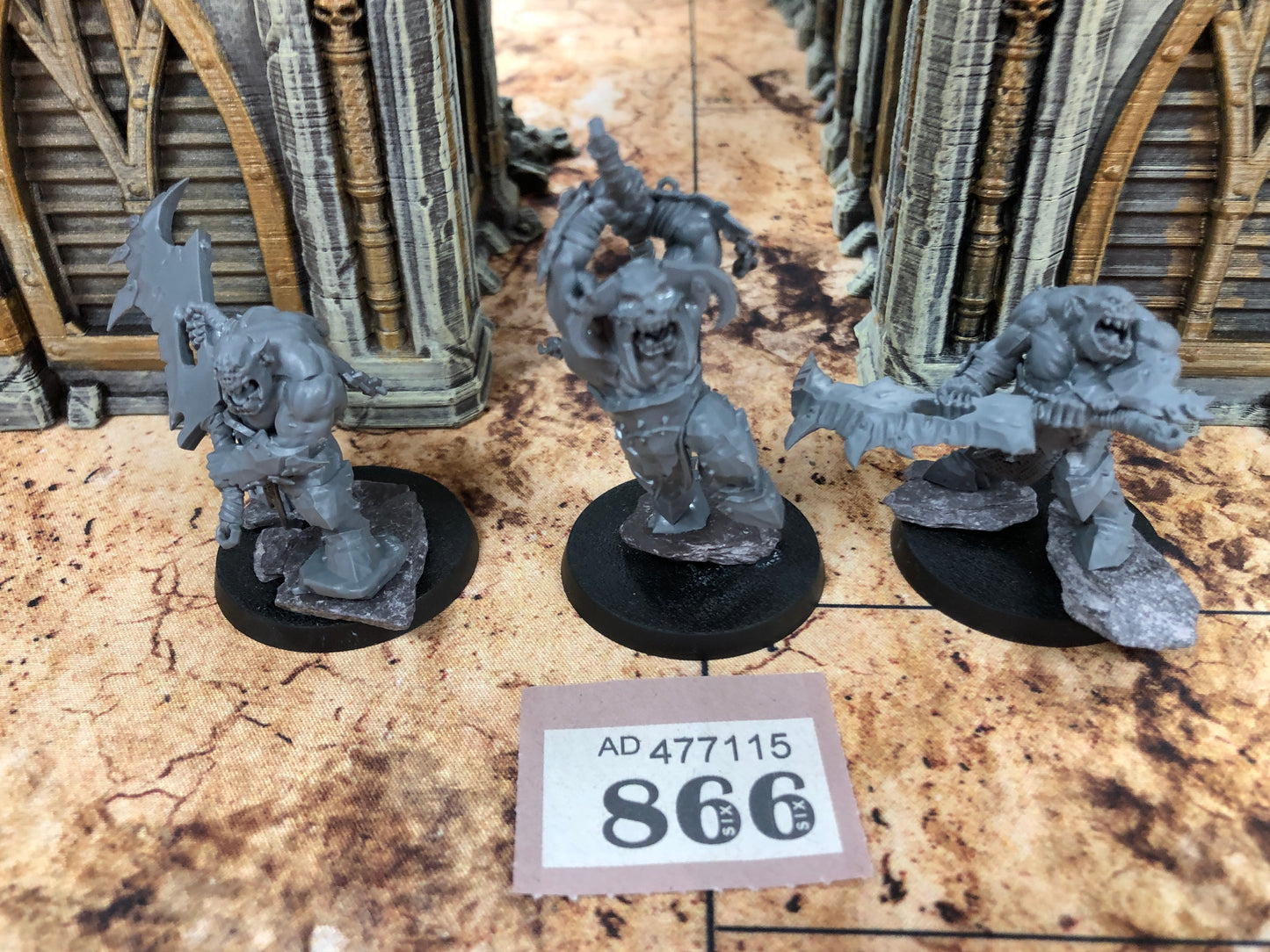 3x Brute Ragerz #866 Orruk Warclans AOS Warhammer 40k