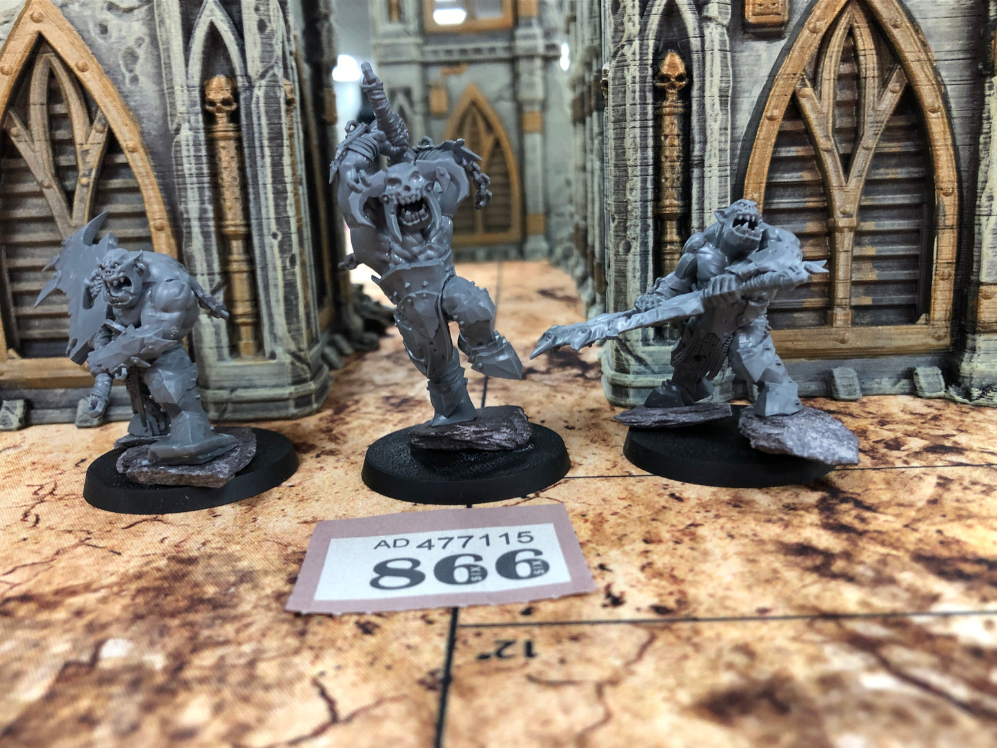 3x Brute Ragerz #866 Orruk Warclans AOS Warhammer 40k