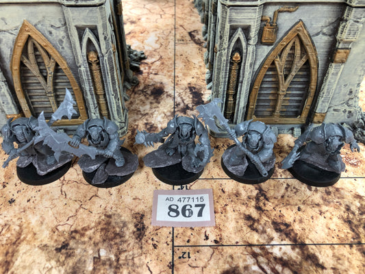 5x Brutes #867 Orruk Warclans AOS Warhammer 40k