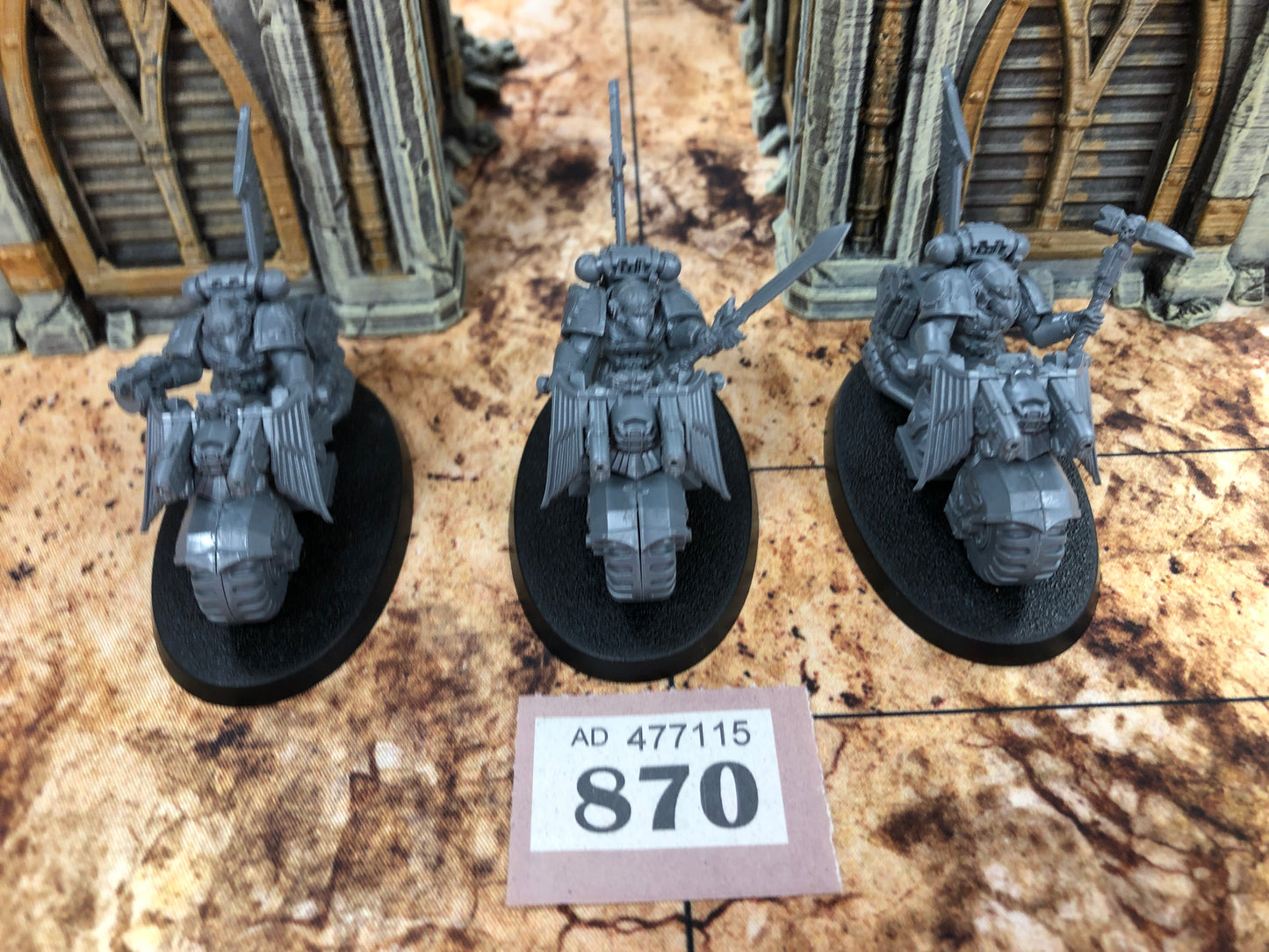 3x Ravenwing Black Knight #870 Dark Angels Space Marines Warhammer 40k