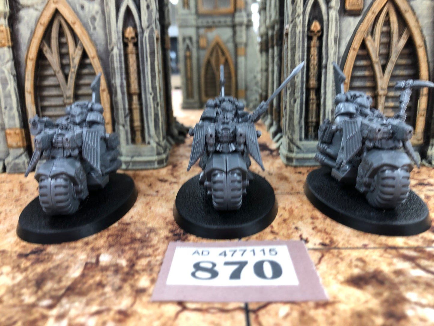 3x Ravenwing Black Knight #870 Dark Angels Space Marines Warhammer 40k