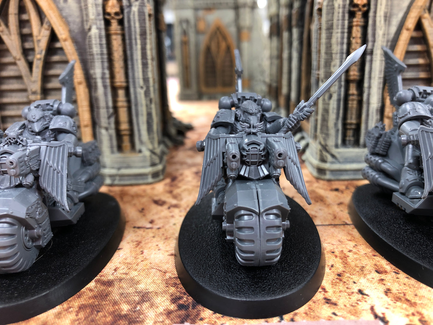 3x Ravenwing Black Knight #870 Dark Angels Space Marines Warhammer 40k