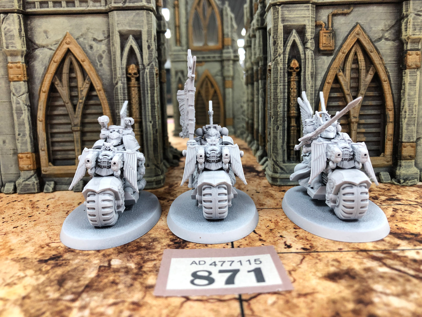 3x Ravenwing Command Squad #871 Dark Angels Space Marines Warhammer 40k