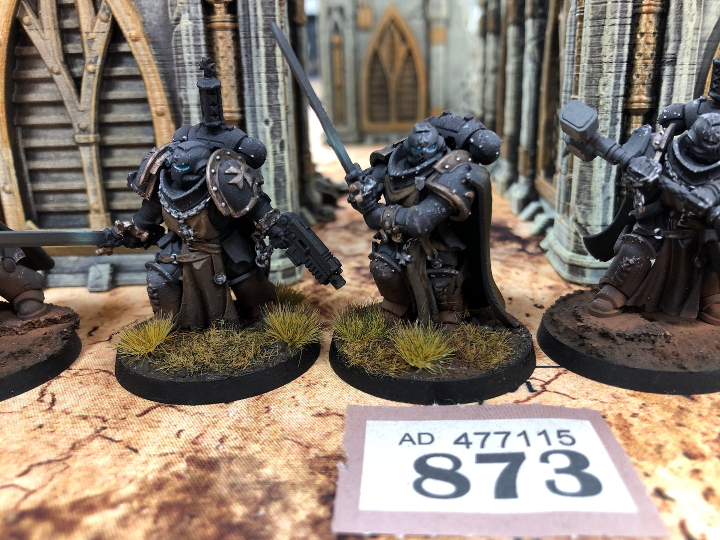 5x Sword Brethren #873 Black Templars Space Marines Warhammer 40k