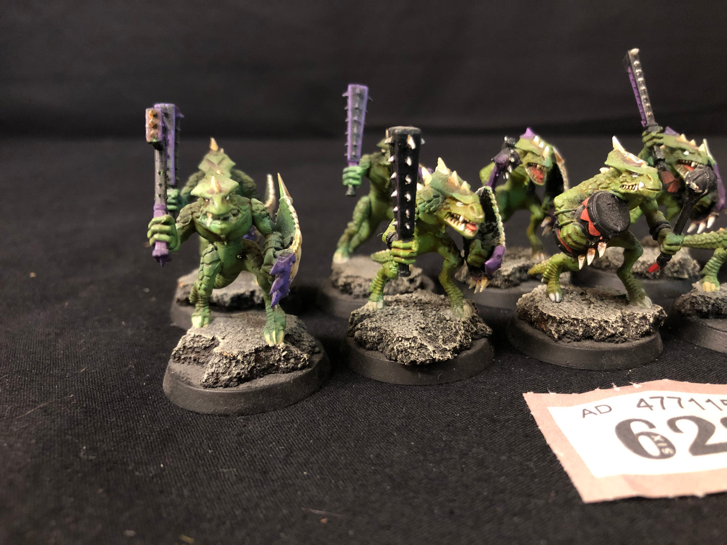 10x Saurus Warriors #629 Well Painted Seraphon Warhammer 40k AOS