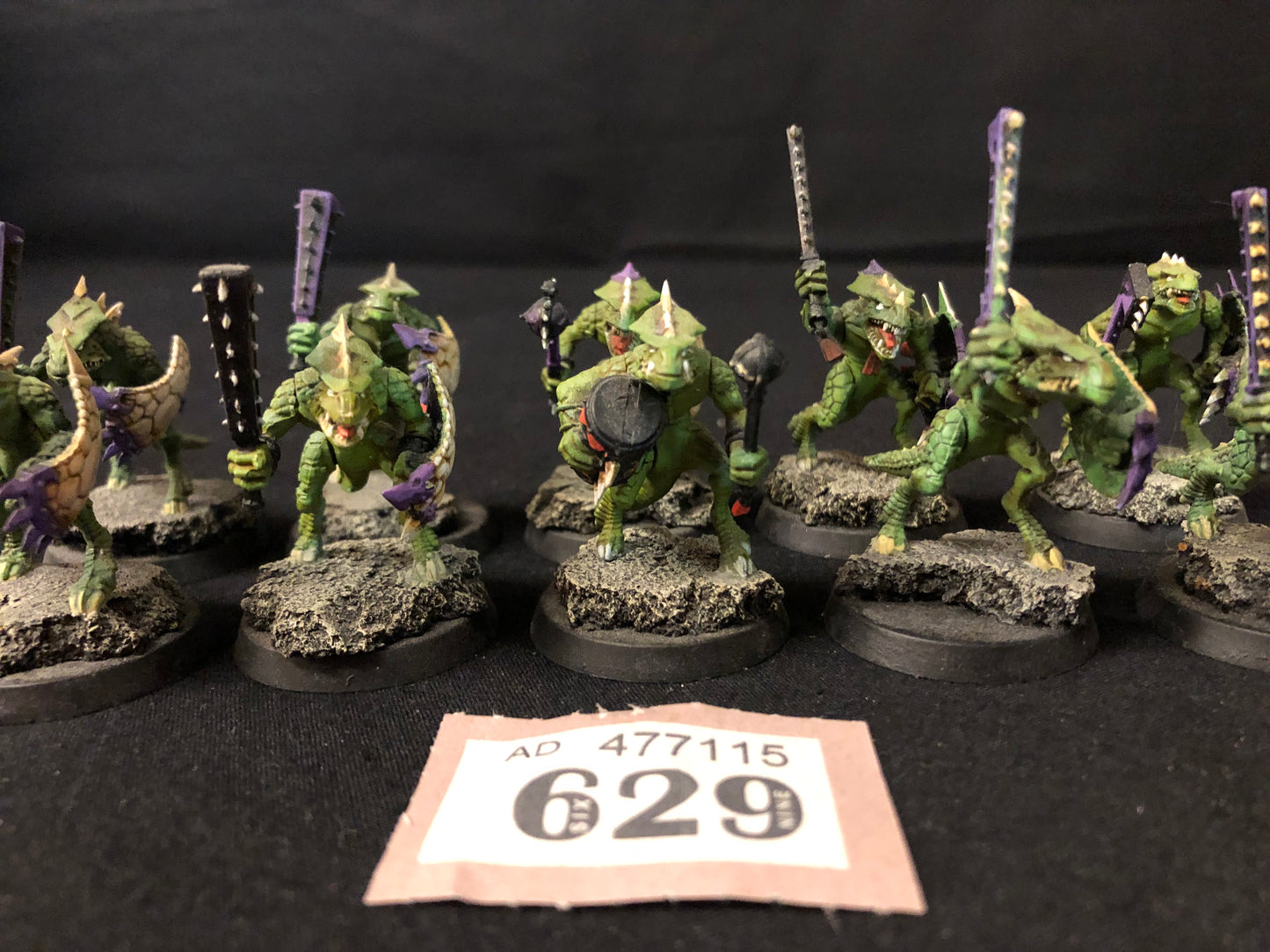10x Saurus Warriors #629 Well Painted Seraphon Warhammer 40k AOS
