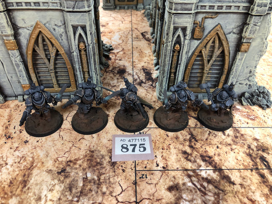 5x Sword Brethren #875 Black Templars Space Marines Warhammer 40k