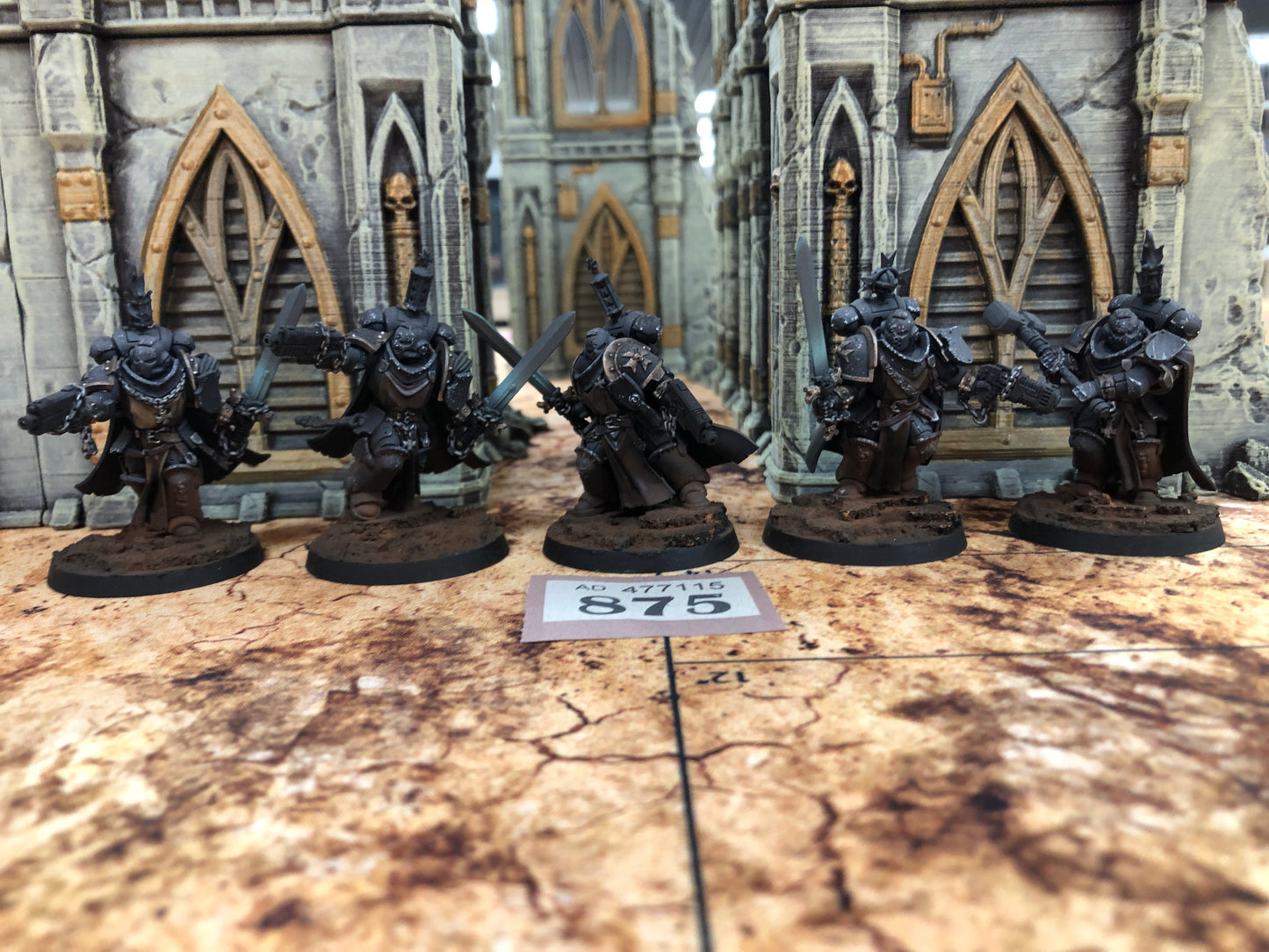 5x Sword Brethren #875 Black Templars Space Marines Warhammer 40k