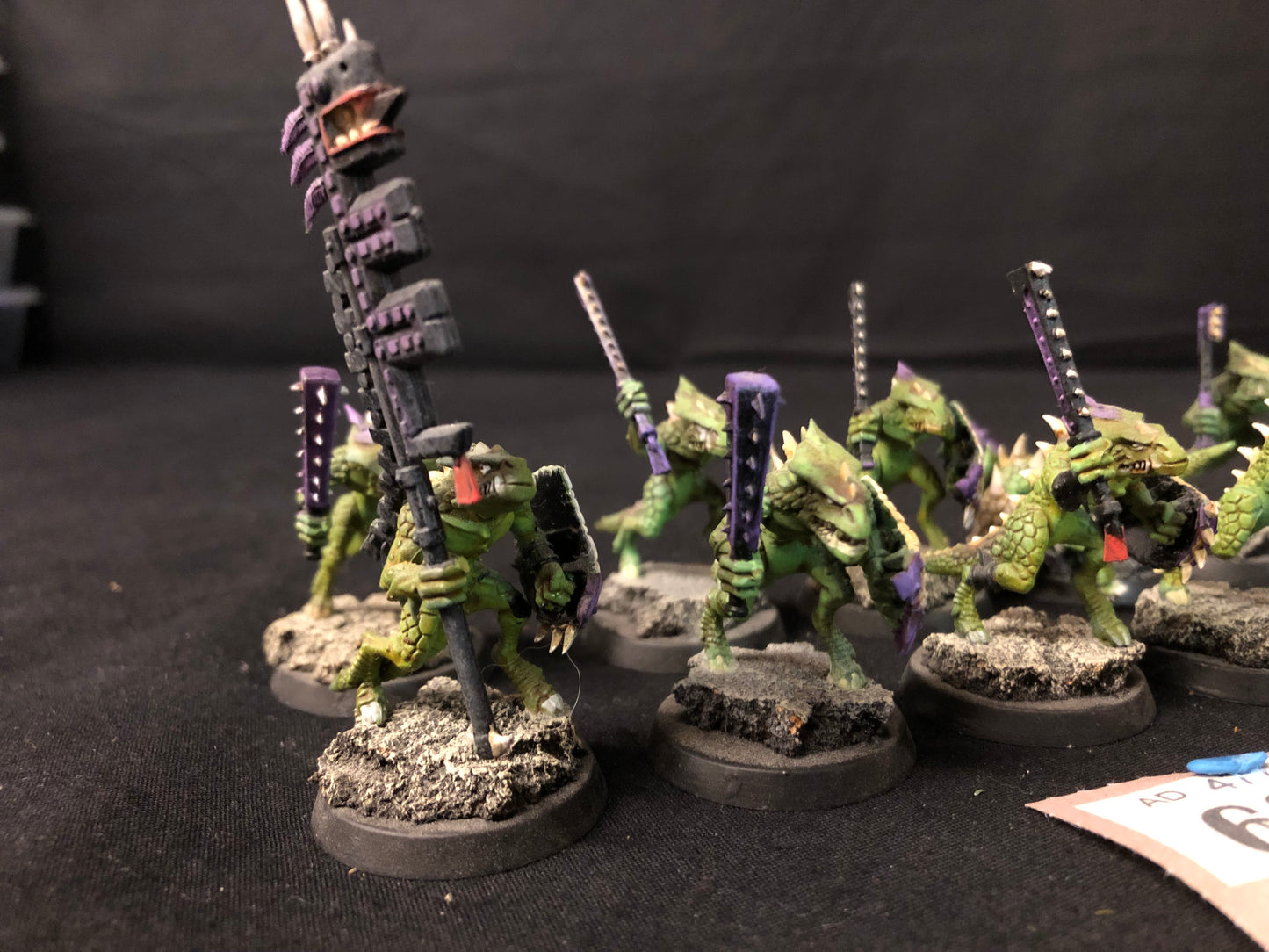 10x Saurus Warriors #630 Well Painted Seraphon Warhammer 40k AOS