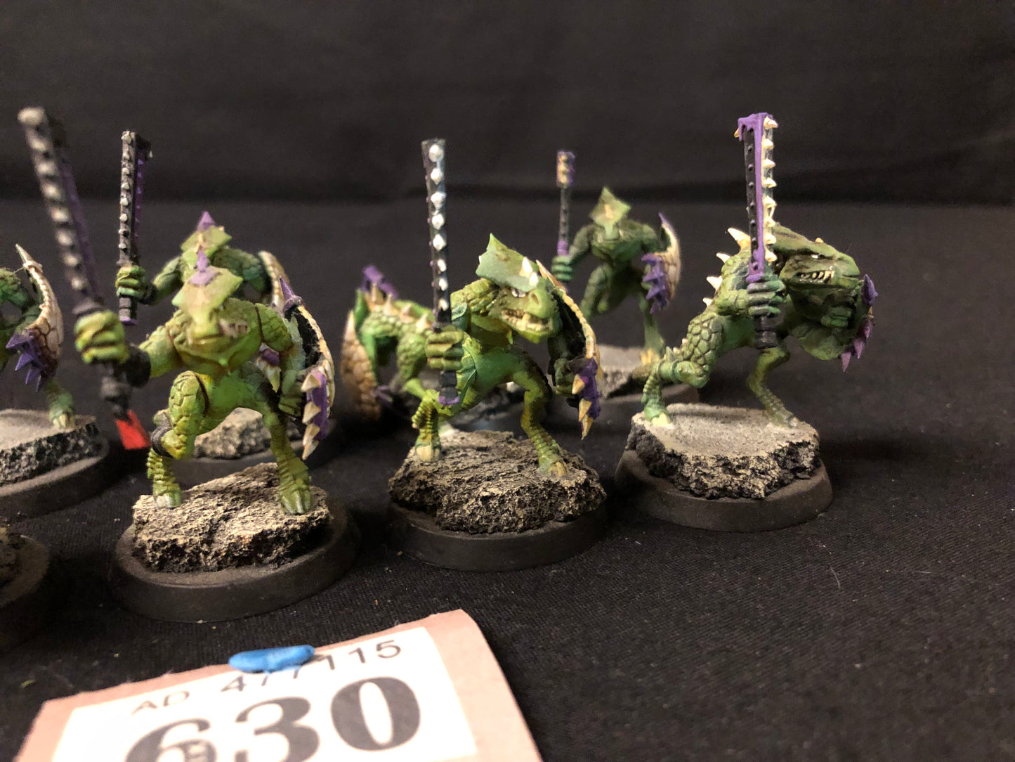 10x Saurus Warriors #630 Well Painted Seraphon Warhammer 40k AOS
