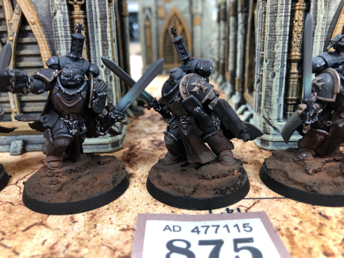 5x Sword Brethren #875 Black Templars Space Marines Warhammer 40k