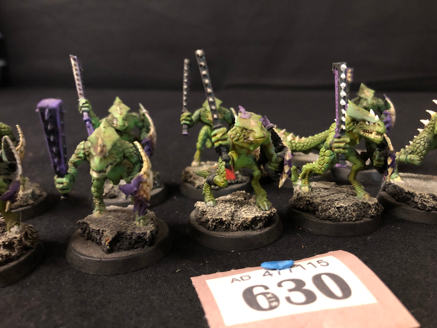10x Saurus Warriors #630 Well Painted Seraphon Warhammer 40k AOS