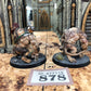2x  Rat Ogors #878 Well Painted Skaven AOS Warhammer 40k