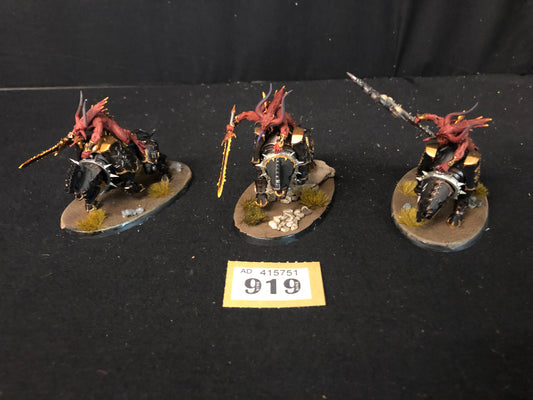 3x Bloodcrushers #919 Blades of Khorne AOS Warhammer 40k