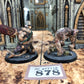 2x  Rat Ogors #878 Well Painted Skaven AOS Warhammer 40k