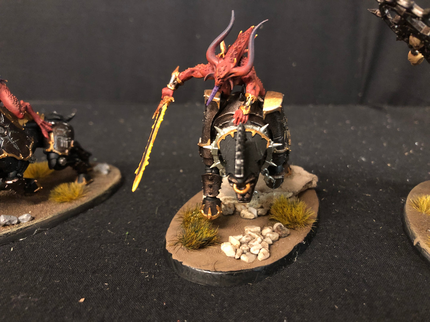 3x Bloodcrushers #919 Blades of Khorne AOS Warhammer 40k