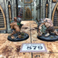 2x Rat Ogors #879 Well Painted Skaven AOS Warhammer 40k