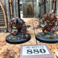 2x Rat Ogors #880 Well Painted Skaven AOS Warhammer 40k