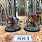 2x Rat Ogors #881 Well Painted Skaven AOS Warhammer 40k