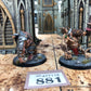 2x Rat Ogors #881 Well Painted Skaven AOS Warhammer 40k