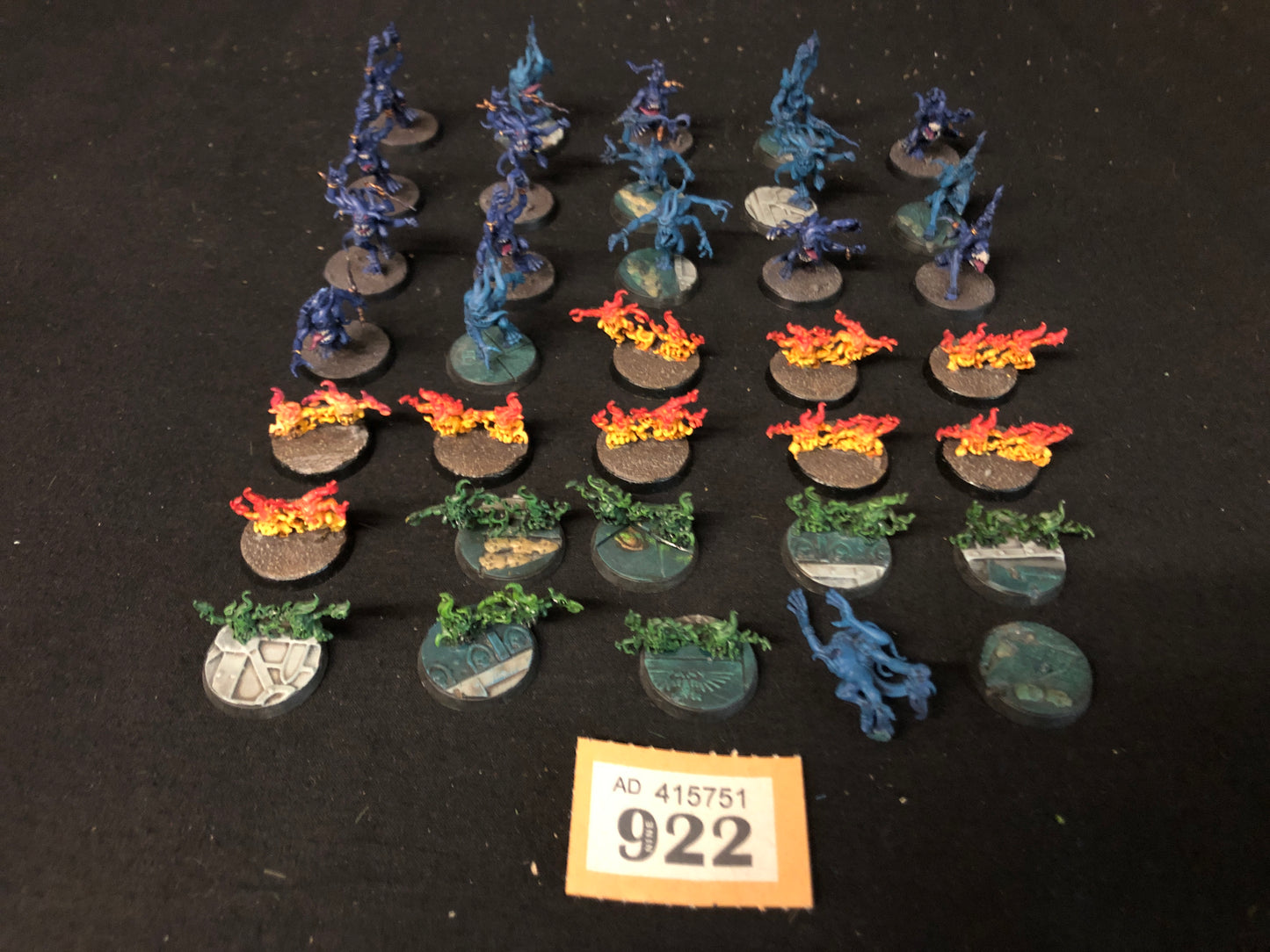 18x Blue Horrors + 17 Brimstone Horros #922 Disciples of Tzeentch AOS Warhammer 40k