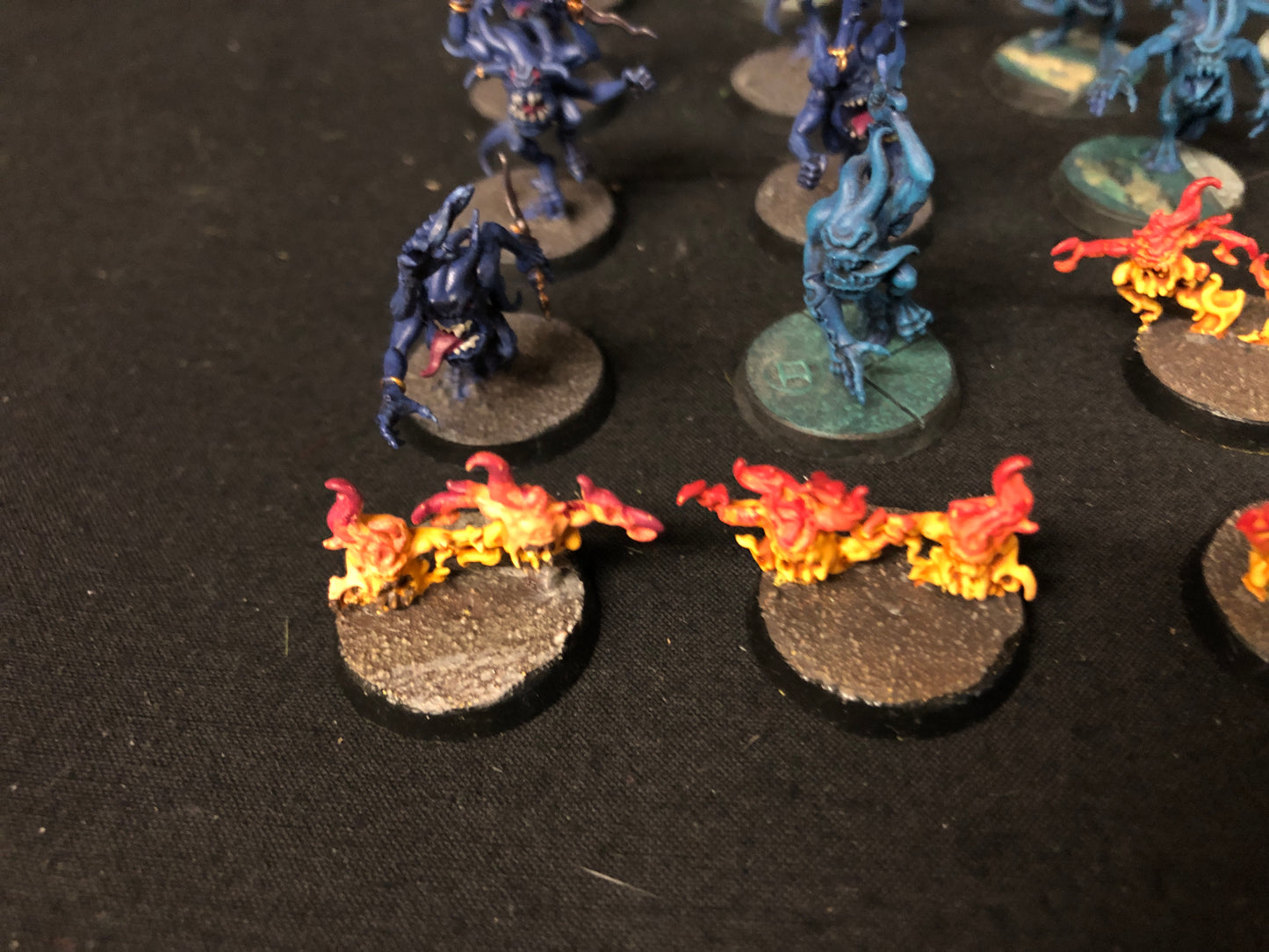 18x Blue Horrors + 17 Brimstone Horros #922 Disciples of Tzeentch AOS Warhammer 40k
