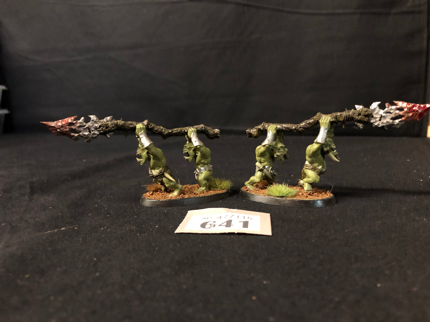2x Big Stabbas #641 Orks Well Painted Warhammer 40k