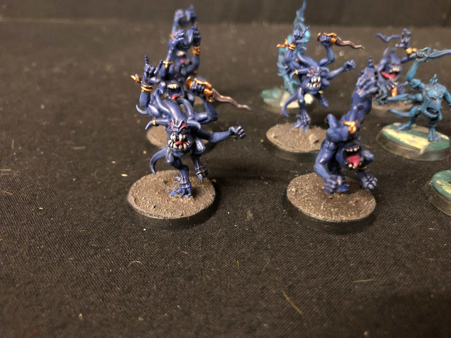 18x Blue Horrors + 17 Brimstone Horros #922 Disciples of Tzeentch AOS Warhammer 40k