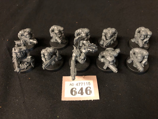 10x Boyz #646 Orks Warhammer 40k