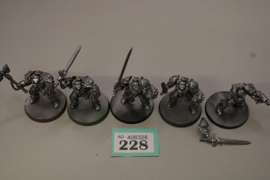 5x Grey Knights Paladins 228 Grey Knights OOP Warhammer 40k
