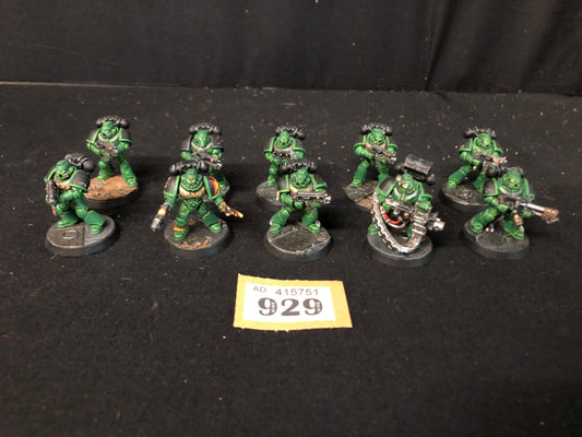 10x Tactical Marines #929 Space Marines Warhammer 40k