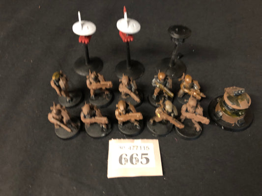 10x Fire Warriors Squad + 3x Drones #665 Tau T'au Empire Warhammer 40k