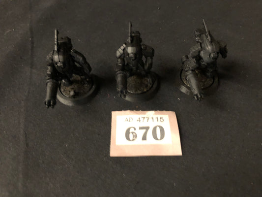 XV25 Stealth Battlesuits #670 Tau T'au Empire Warhammer 40k