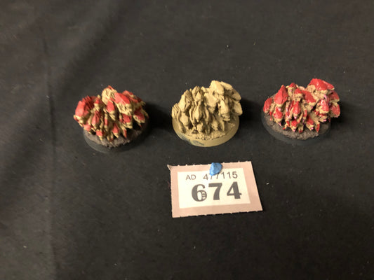 3x Ripper Swarms FORGEWORLD #674 Tyranids Warhammer 40k