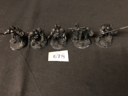 5x Terminator Squad #678 Grey Knights Warhammer 40k