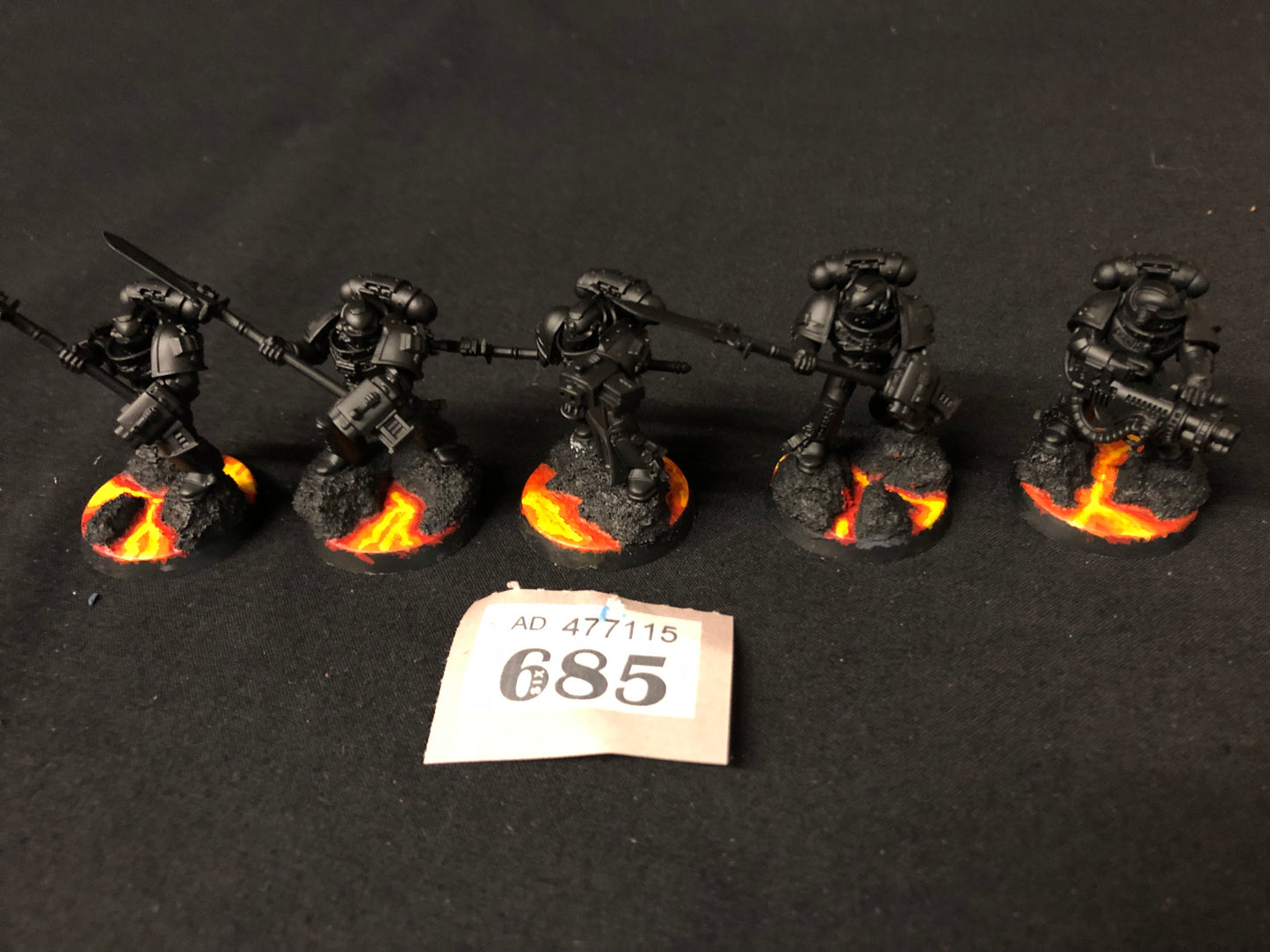 5x Strike Squad #685 Grey Knigths Warhammer 40k
