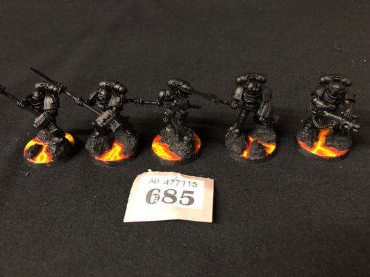 5x Strike Squad #685 Grey Knigths Warhammer 40k
