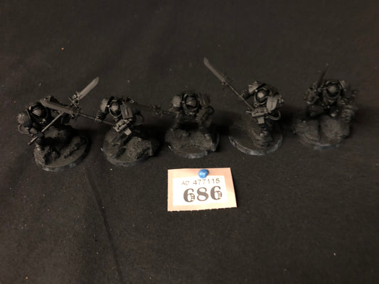 5x Terminator Squad #686 Grey Knights Warhammer 40k