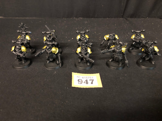 10x Legionaires Chaos Space Marines #947 Chaos Space Marines Warhammer 40k