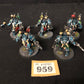 5x Chaos Terminators #959 Very Well Painted Chaos Space Marines Warhammer 40k