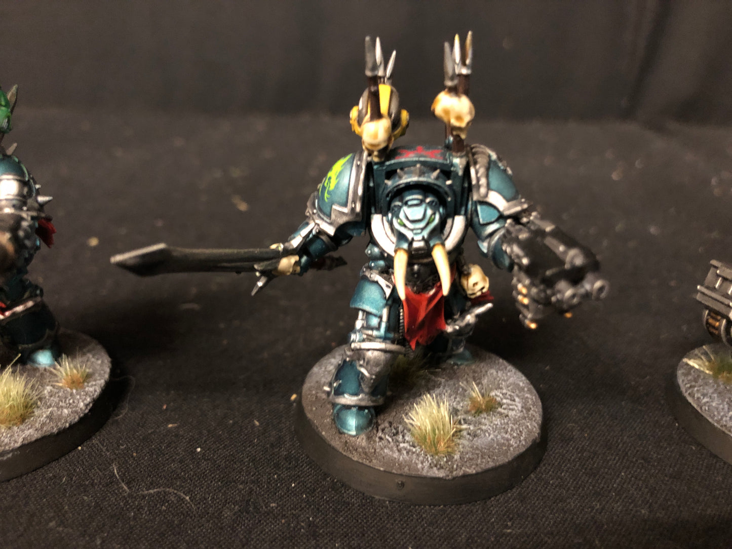 5x Chaos Terminators #959 Very Well Painted Chaos Space Marines Warhammer 40k