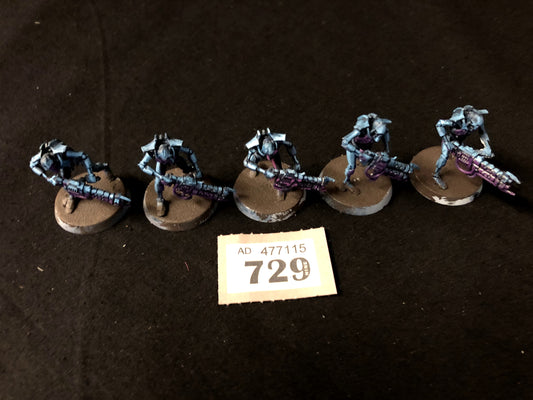 5x Warriors #729 Necrons Warhammer 40k