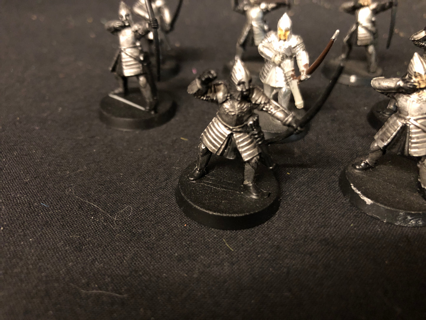 11x Warriors of Minas Tirith Archers #973 Good MESBG LOTR Warhammer 40k