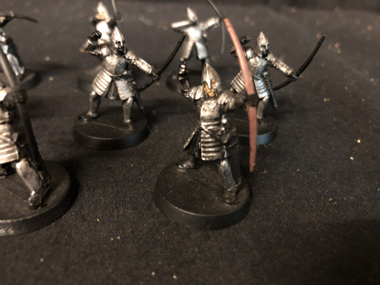 11x Warriors of Minas Tirith Archers #973 Good MESBG LOTR Warhammer 40k