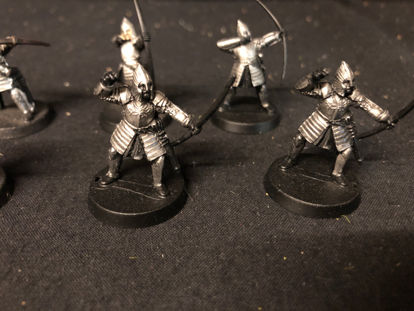 11x Warriors of Minas Tirith Archers #973 Good MESBG LOTR Warhammer 40k