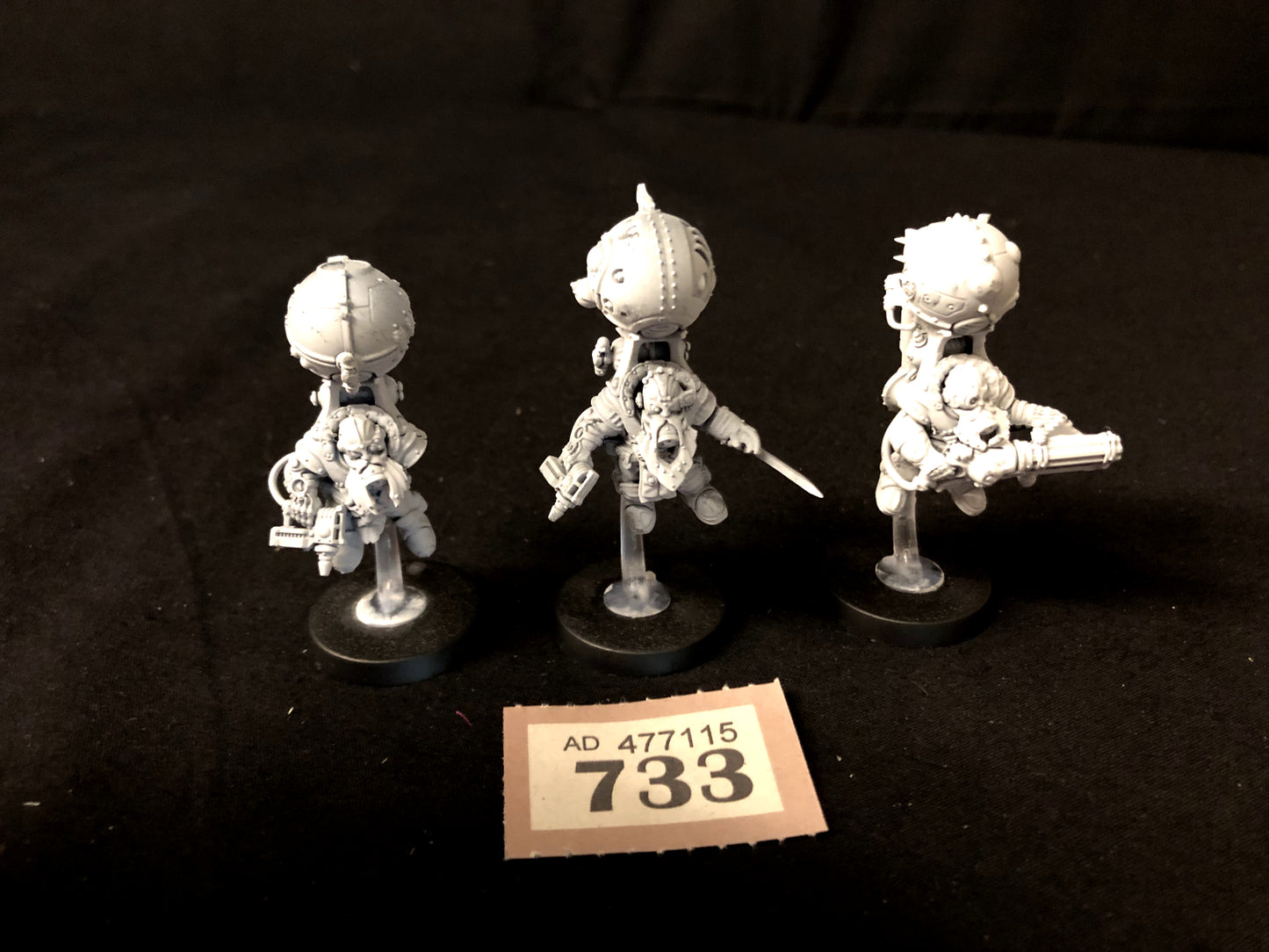 3x Endrinriggers #733 Kharadron Overlords AOS Warhammer 40k