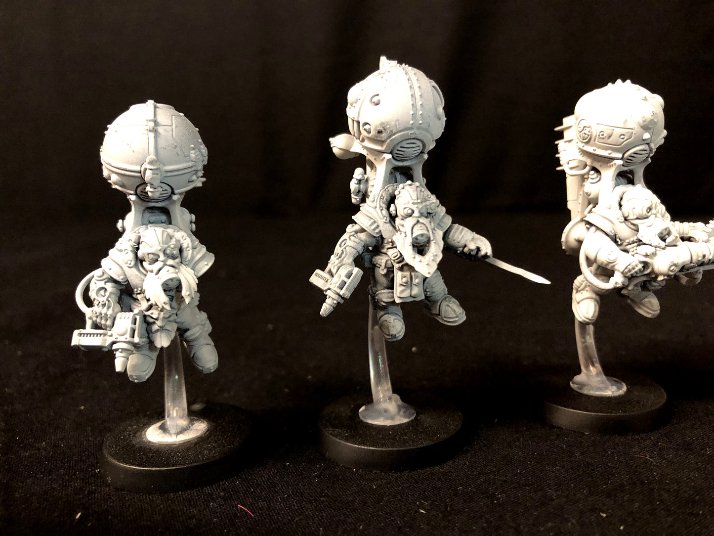 3x Endrinriggers #733 Kharadron Overlords AOS Warhammer 40k