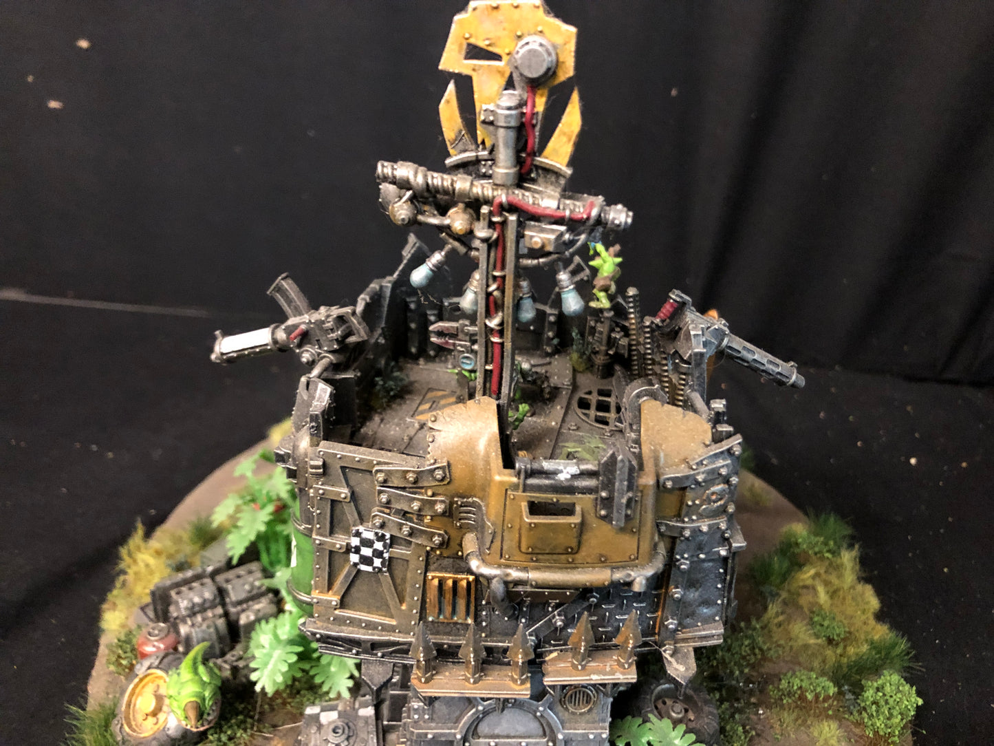 big ed bossbunka  #974 VERY Well Painted Custom Base orks Warhammer 40k